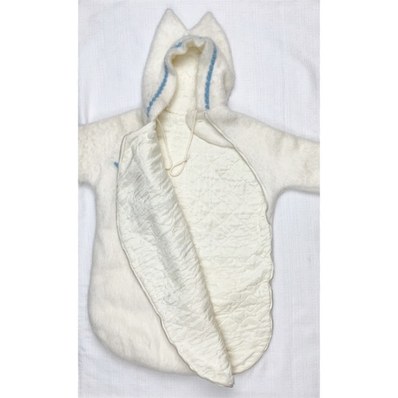 VINTAGE  1960  BABY BUNTING BAG - Picture 5 of 6